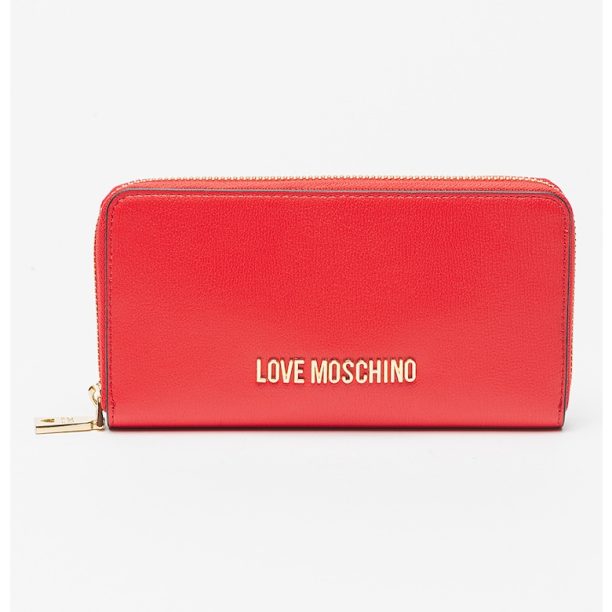 Порфейл от еко кожа с цип Love Moschino