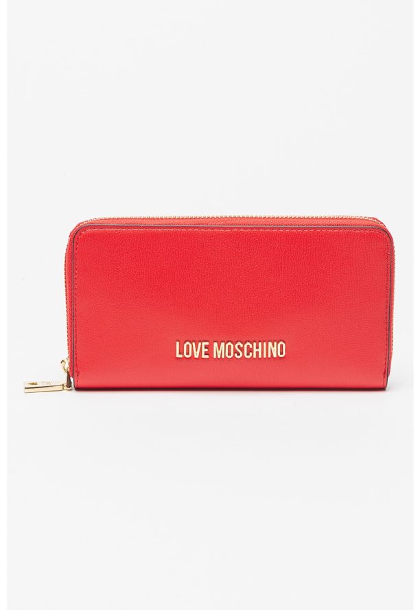 Порфейл от еко кожа с цип Love Moschino