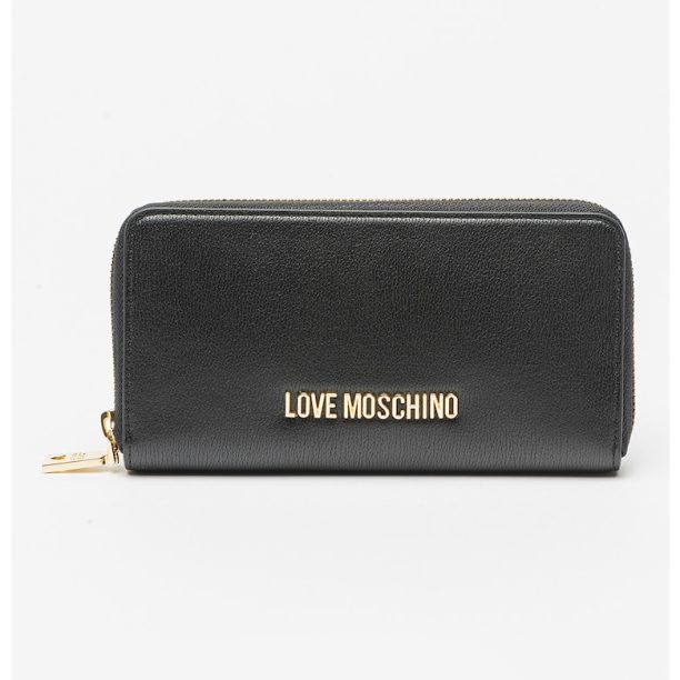 Порфейл от еко кожа с цип Love Moschino