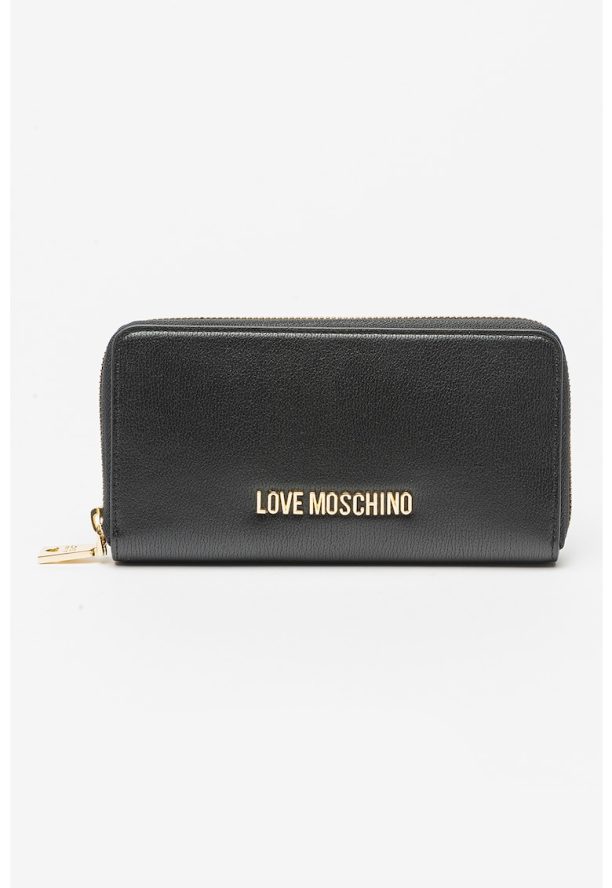 Порфейл от еко кожа с цип Love Moschino