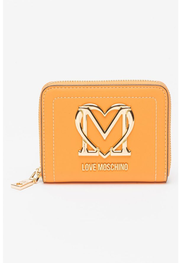 Порфейл с цип и лого Love Moschino