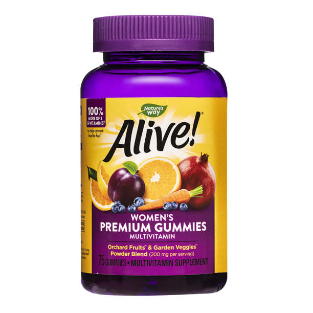 Премиум мултивитамини за жени Алайв - Alive! Women's Premium Gummies Multivitamin