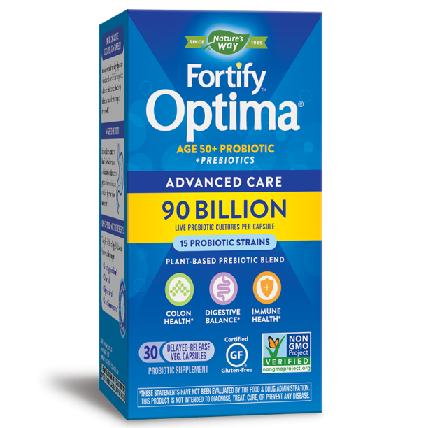 Пробиотик + пребиотици 50+ специална грижа - Fortify Optima Probiotic 50+ Advanced Care