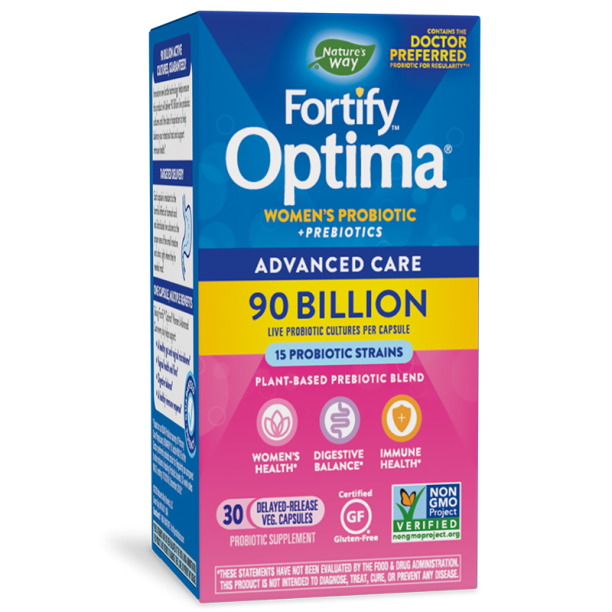 Пробиотик + пребиотици за жени – специална грижа - Fortify Optima Women’s Probiotic