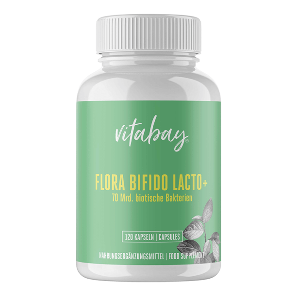 Пробиотик + цинк Flora Bifido Lacto + (70 млрд. пробиотици