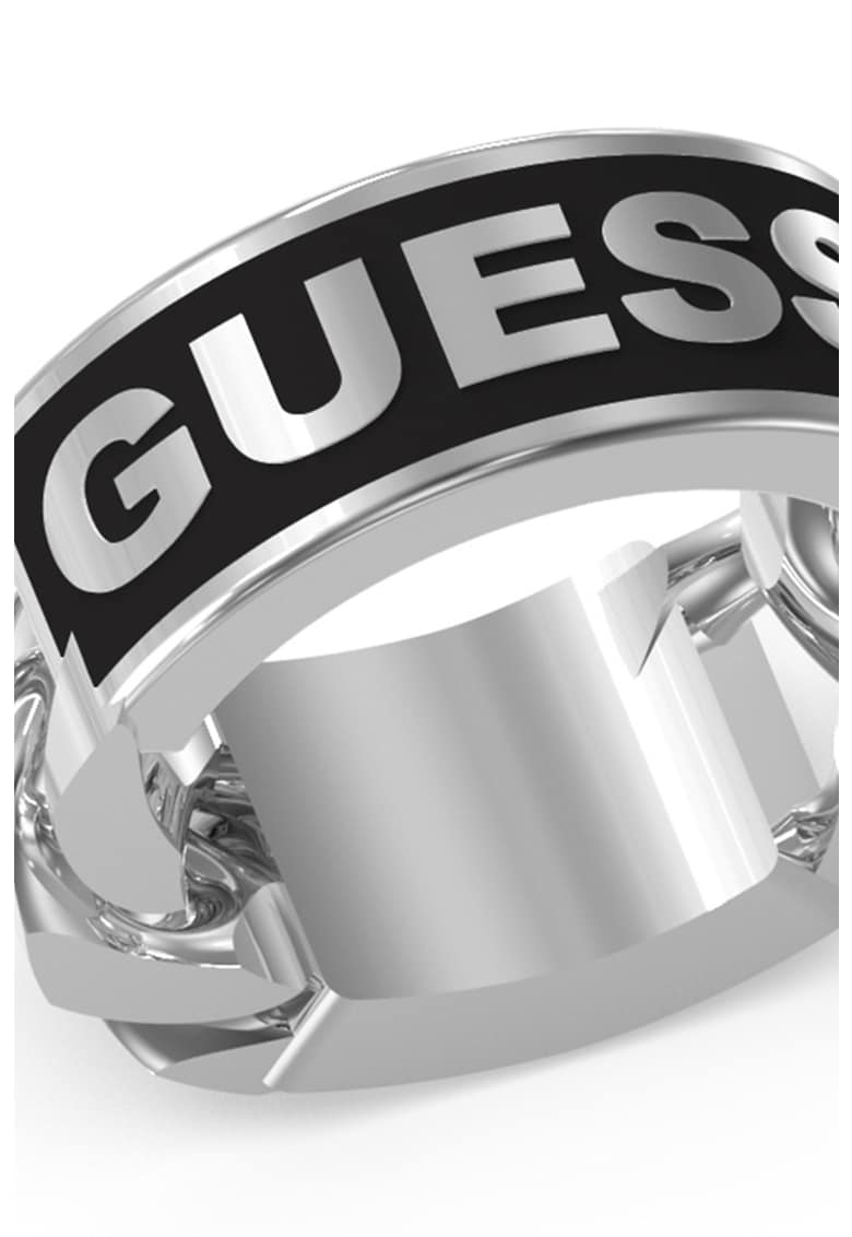 Пръстен от неръждаема стомана с лого Guess