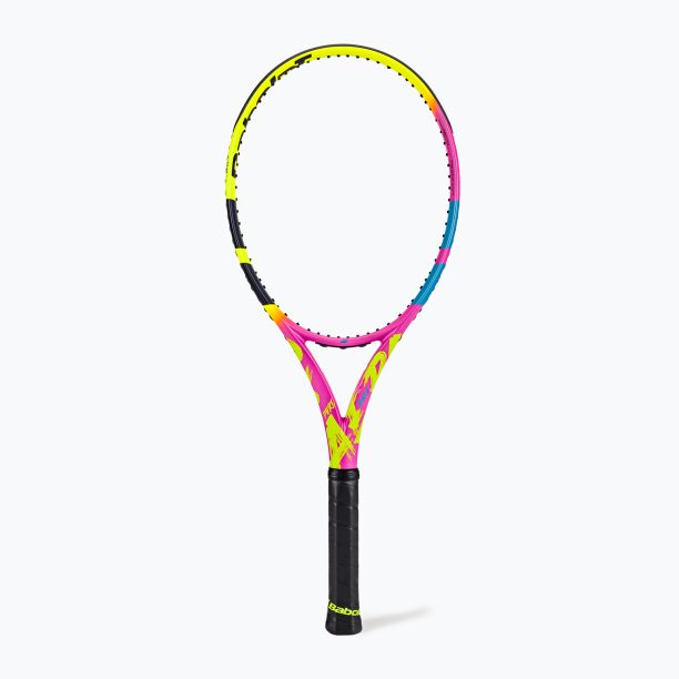 Ракета за тенис Babolat Pure Aero Rafa 2gen жълто-розова 101512