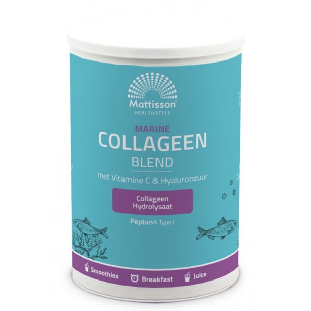 Рибен колаген тип I с витамин С и Хиалуронова киселина - Marine Collagen Peptan