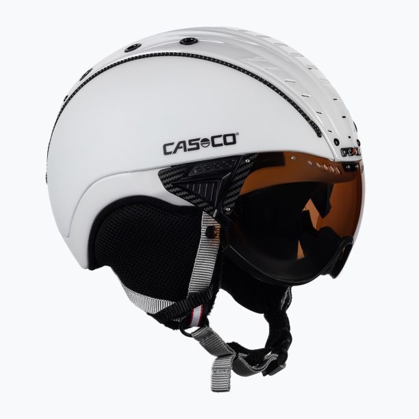 Ски каска CASCO SP-2 Visier бяла 07.3707