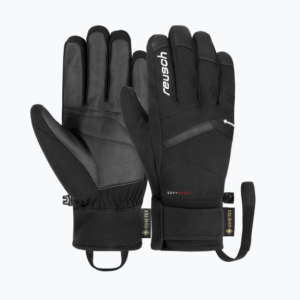 Ски ръкавици Reusch Blaster Gore-Tex черни/бели