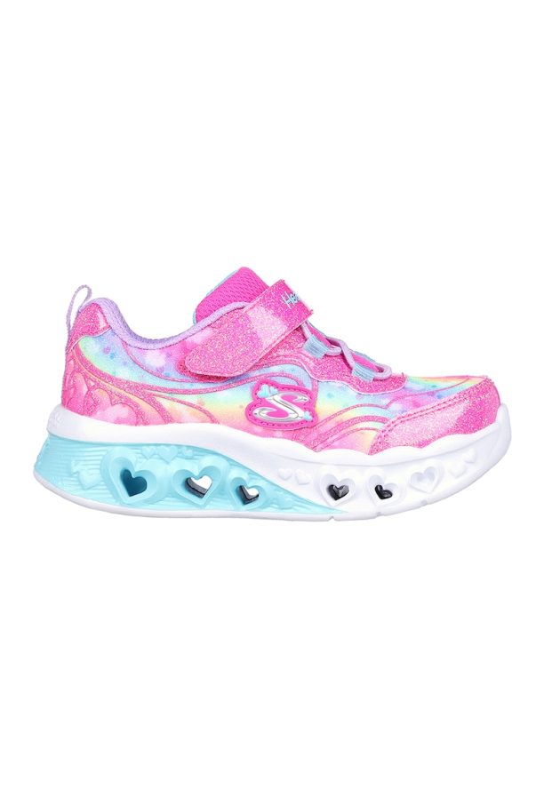 Спортни обувки Flutter Heart Lights с бляскав ефект Skechers