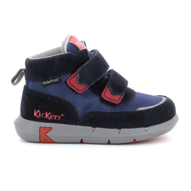 Спортни обувки Junibo с велур Kickers kids