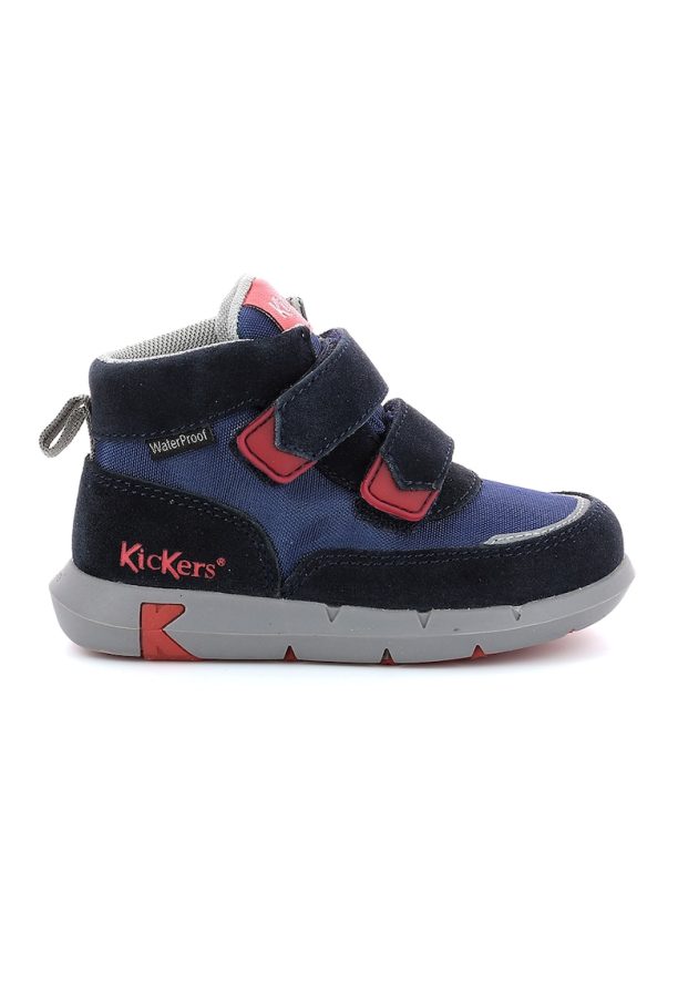 Спортни обувки Junibo с велур Kickers kids