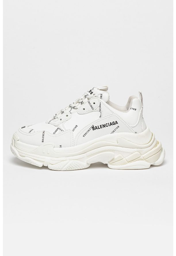 Спортни обувки Triple S от еко кожа с лого Balenciaga