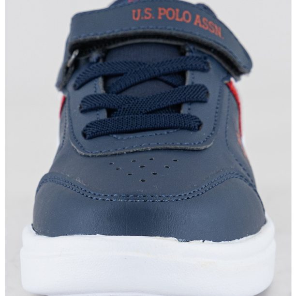 Спортни обувки от еко кожа с велкро US Polo Assn