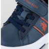 Спортни обувки от еко кожа с велкро US Polo Assn