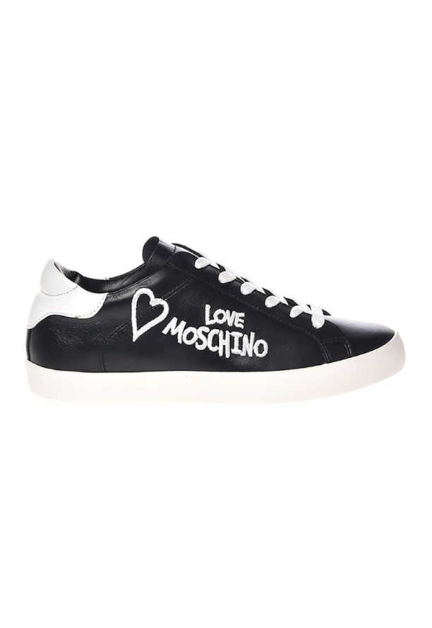 Спортни обувки от еко кожа с лого Love Moschino