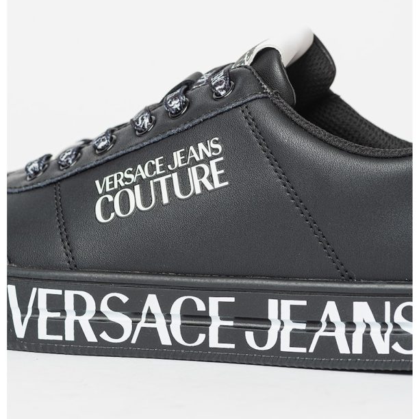 Спортни обувки от кожа и еко кожа с лого Versace Jeans Couture