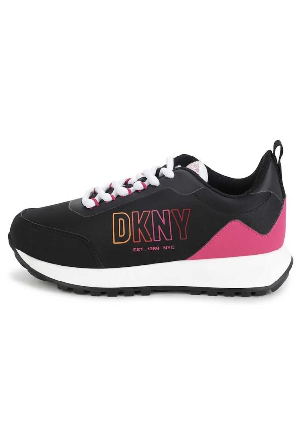 Спортни обувки с еко кожа и текстил DKNY