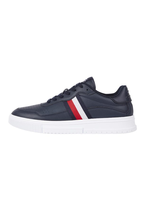 Спортни обувки с кожа Tommy Hilfiger