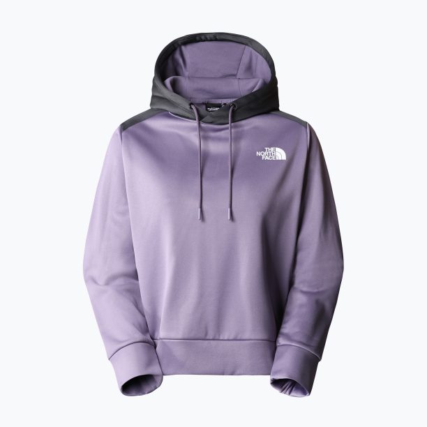 Суитшърт за трекинг за жени The North Face Reaxion Fleece P/O Hoodie purple NF0A7ZACIDM1