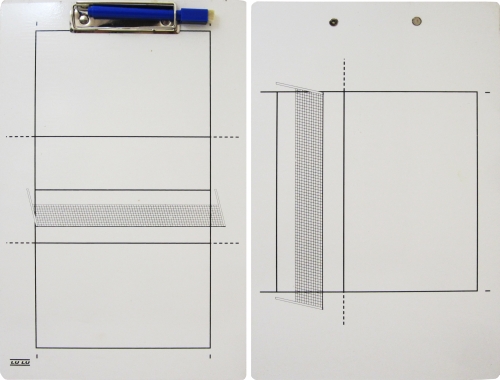 Треньорска дъска - клипборд за волейбол BAFENG на ниска цена