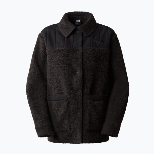 Флийс яке за жени The North Face Cragmont Fleece Shacket black