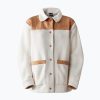 Флийс яке за жени The North Face Cragmont Fleece Shacket gardenia white/almond butter