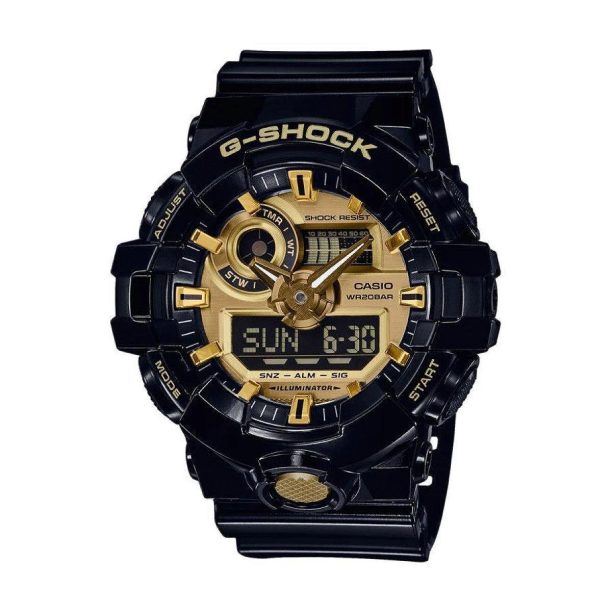 Часовник Casio G-SHOCK - GA-710GB-1AER ниска цена