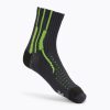 Чорапи за бягане X-Socks Xbs. Effektor Running Grey-Green EF-RS01S21U-G086