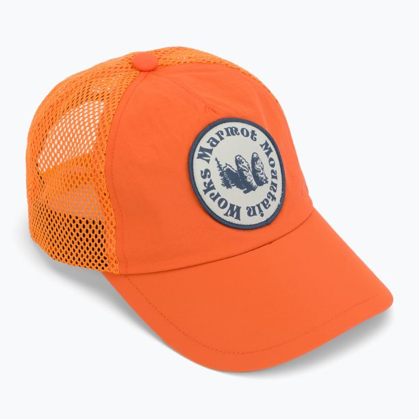 Шапка Marmot Alpine Soft Mesh Trucker orange M1431521524