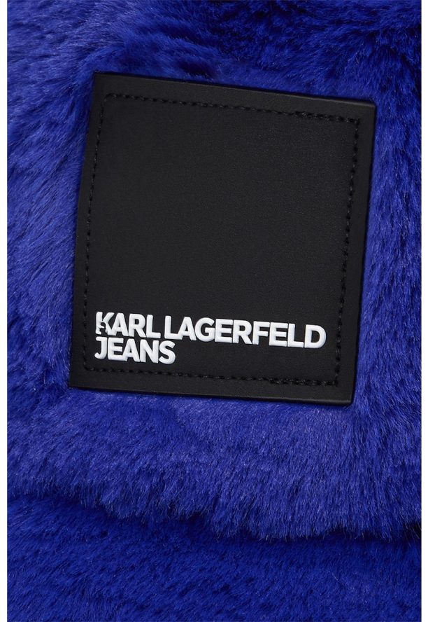 Шапка от еко пух KARL LAGERFELD JEANS