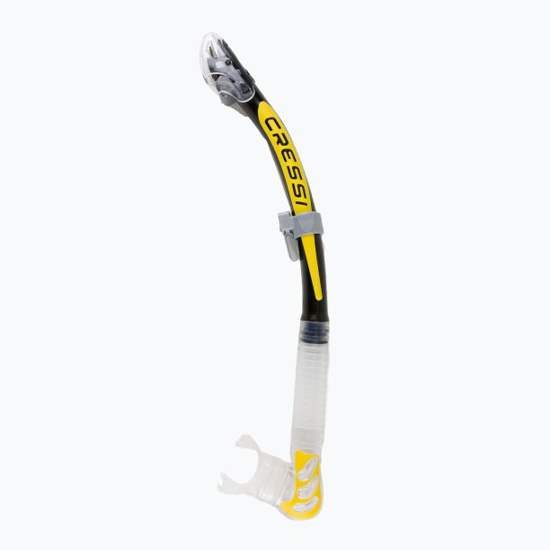 Шнорхел Cressi Alpha Ultra Dry Yellow/Silver ES258