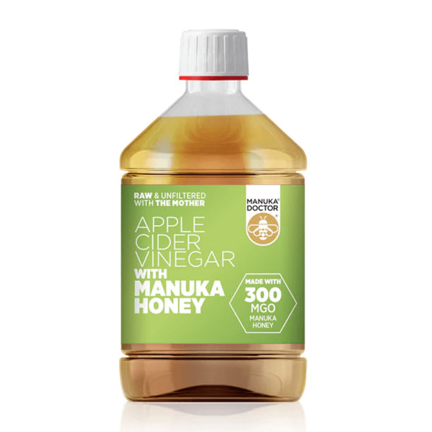 Ябълков оцет + мед от манука (300 MGO) - Apple Cider Vinegar with Manuka Honey (300 MGO)