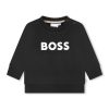 BOSS - Суитшърт с памук и лого BOSS Kidswear