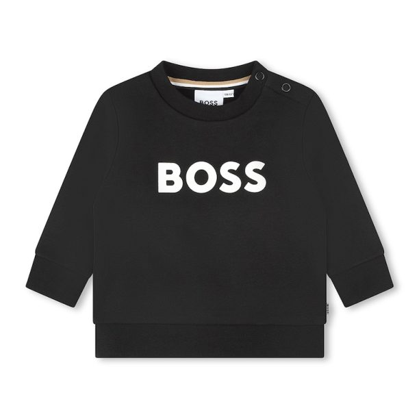 BOSS - Суитшърт с памук и лого BOSS Kidswear