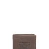 Coffee Brown Nubuck Leather Wallet Levis