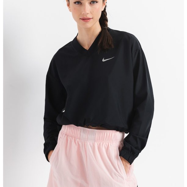 Блуза за бягане Swoosh с Dri-Fit и шпиц Nike