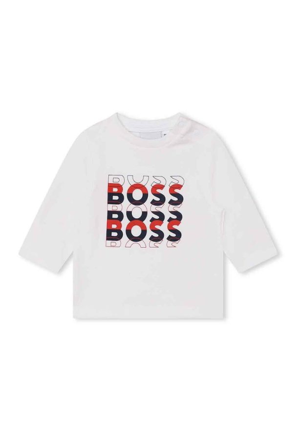 Блуза на лога BOSS Kidswear