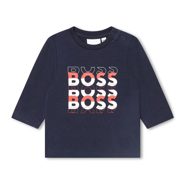 Блуза на лога BOSS Kidswear