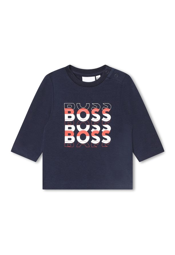 Блуза на лога BOSS Kidswear