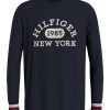 Блуза от органичен памук с уголемено лого Tommy Hilfiger