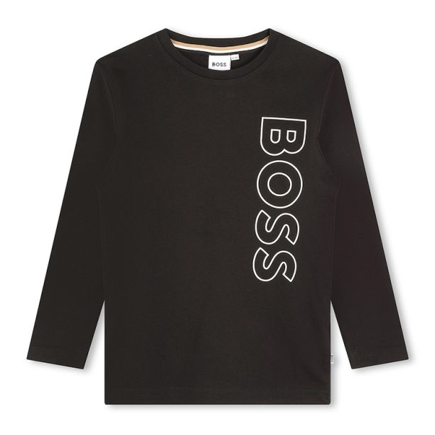 Блуза с лого BOSS Kidswear