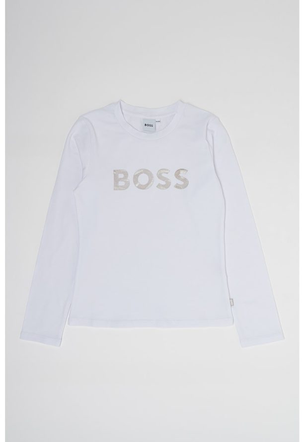 Блуза с лого BOSS Kidswear