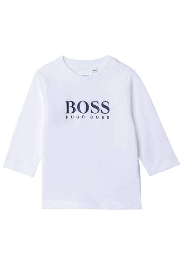 Блуза с лого BOSS Kidswear