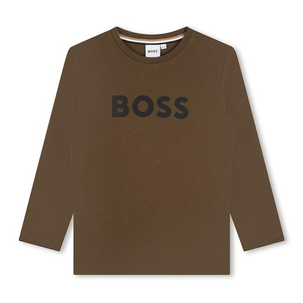 Блуза с лого BOSS Kidswear