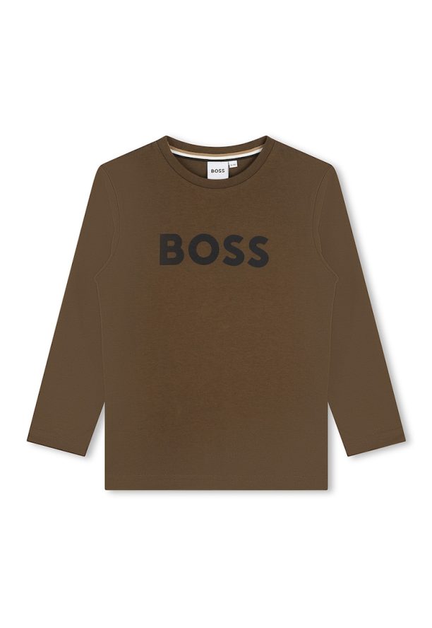 Блуза с лого BOSS Kidswear