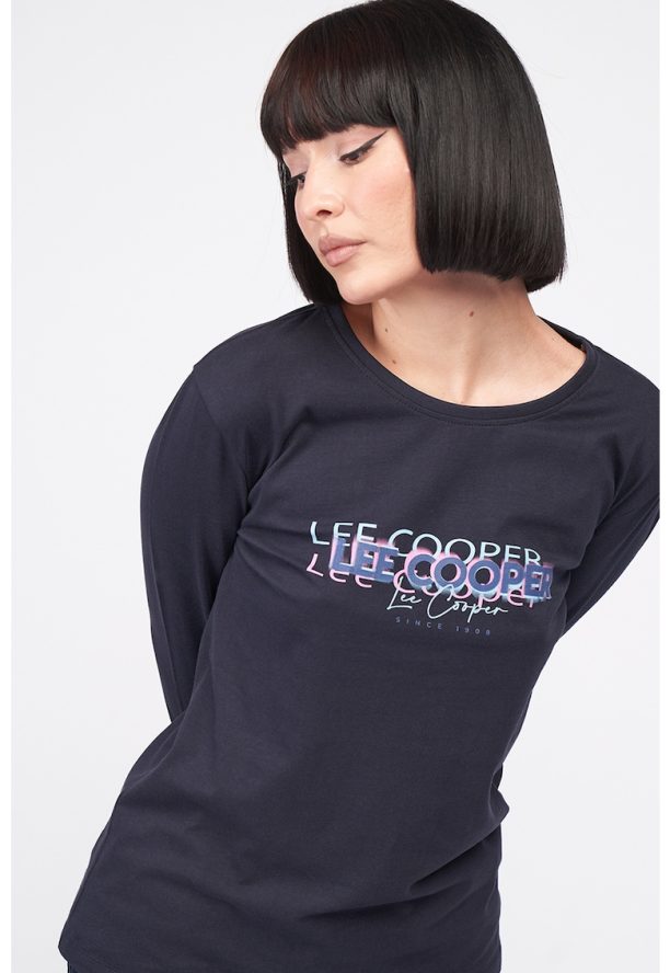 Блуза с лого Lee Cooper