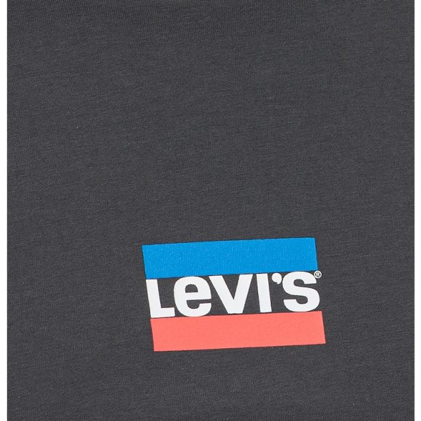 Памучна блуза с лого Levis