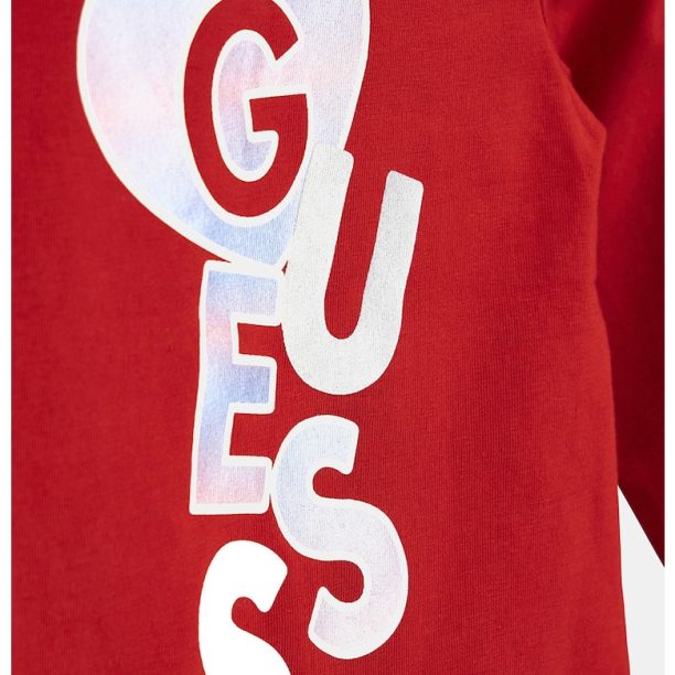 Блуза с памук и лого GUESS JEANS